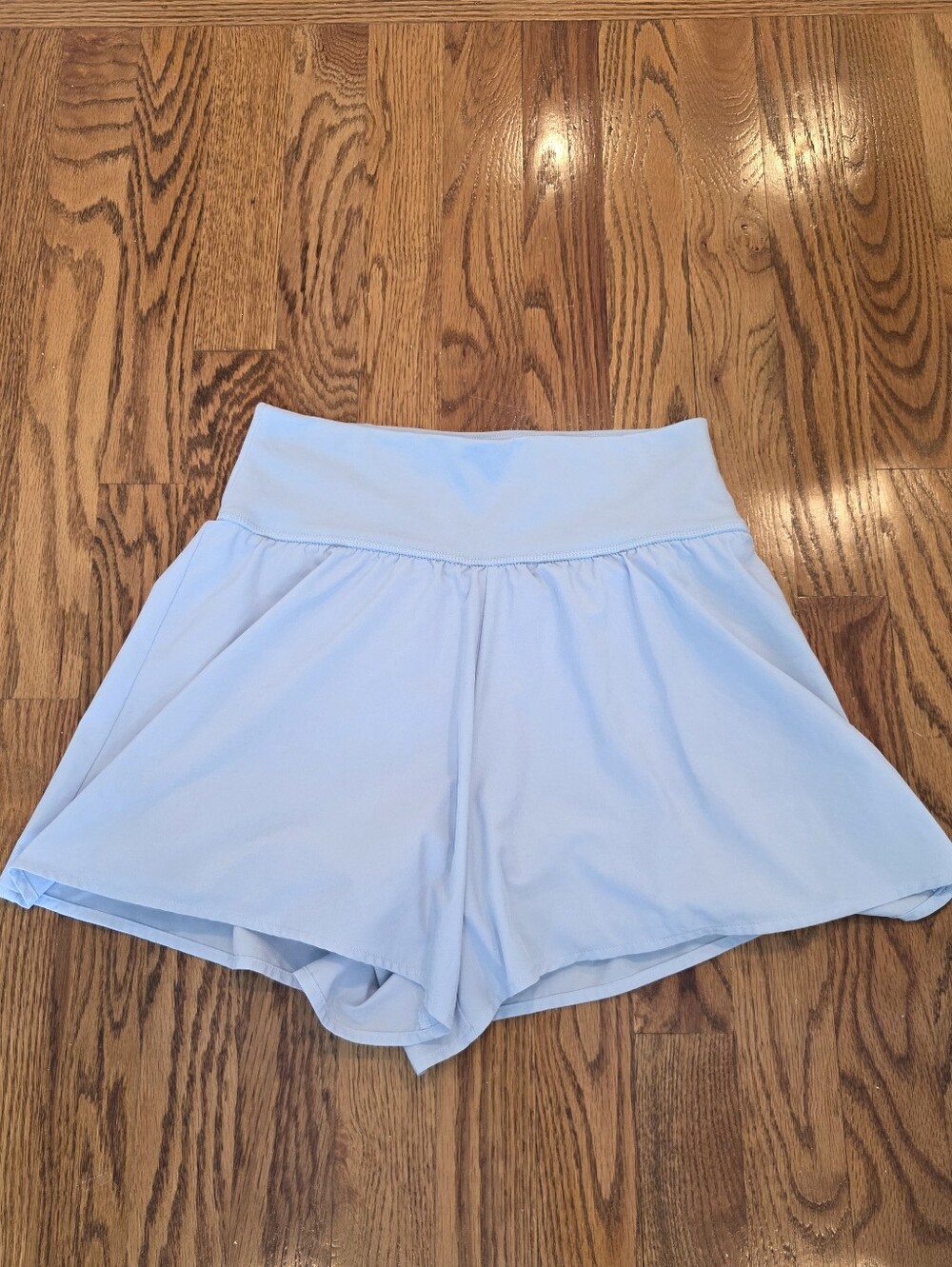 all in motion Light Blue Athletic Skort-Style Shorts